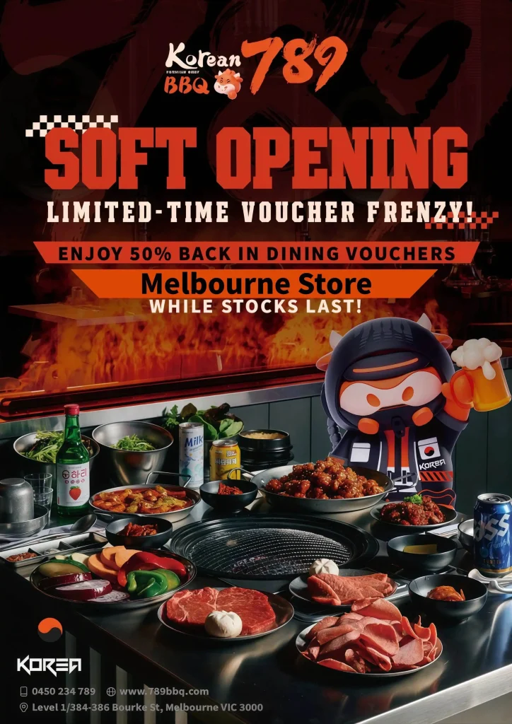 Soft Opening – Melbourne 789 Bourke Street